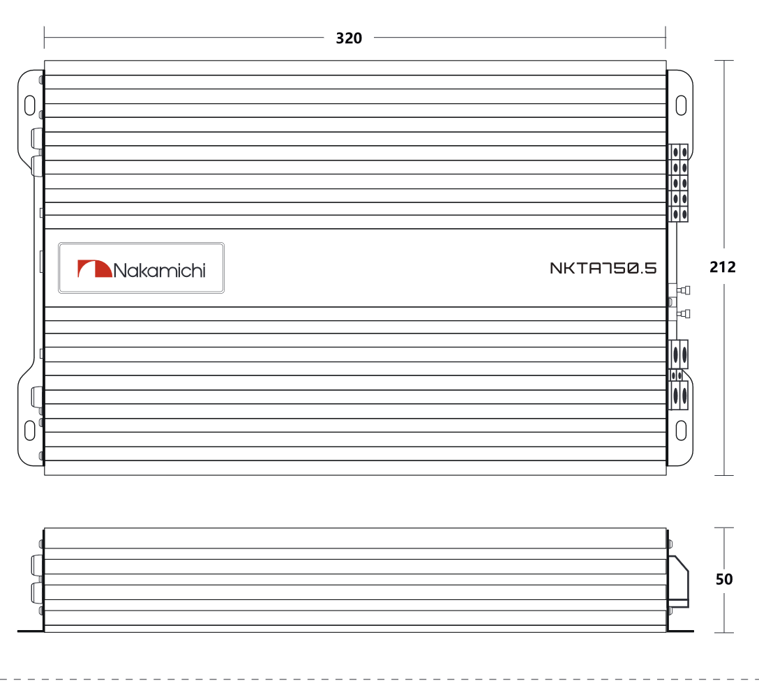 NKTA750.5 Dimensions